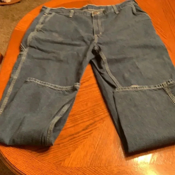 Carhartt Jeans Men’s 40/30 Dungaree Fit Carpenter Jeans - Picture 2 of 8